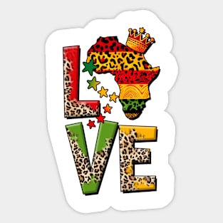 Love Africa Sticker